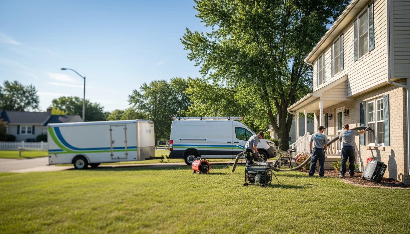 Flooded Basement Restoration And Cleanup With Repair in Watton, MI near me